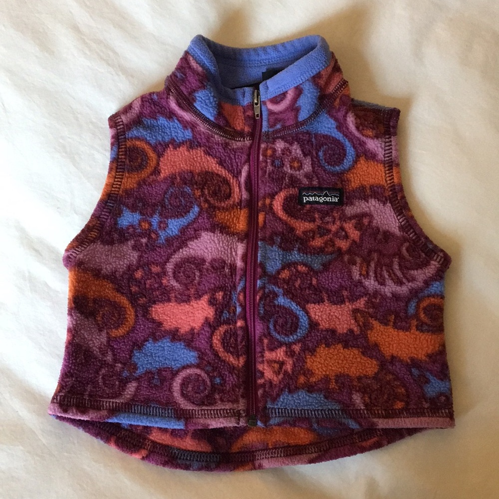 Patagonia fleece vest 18 months